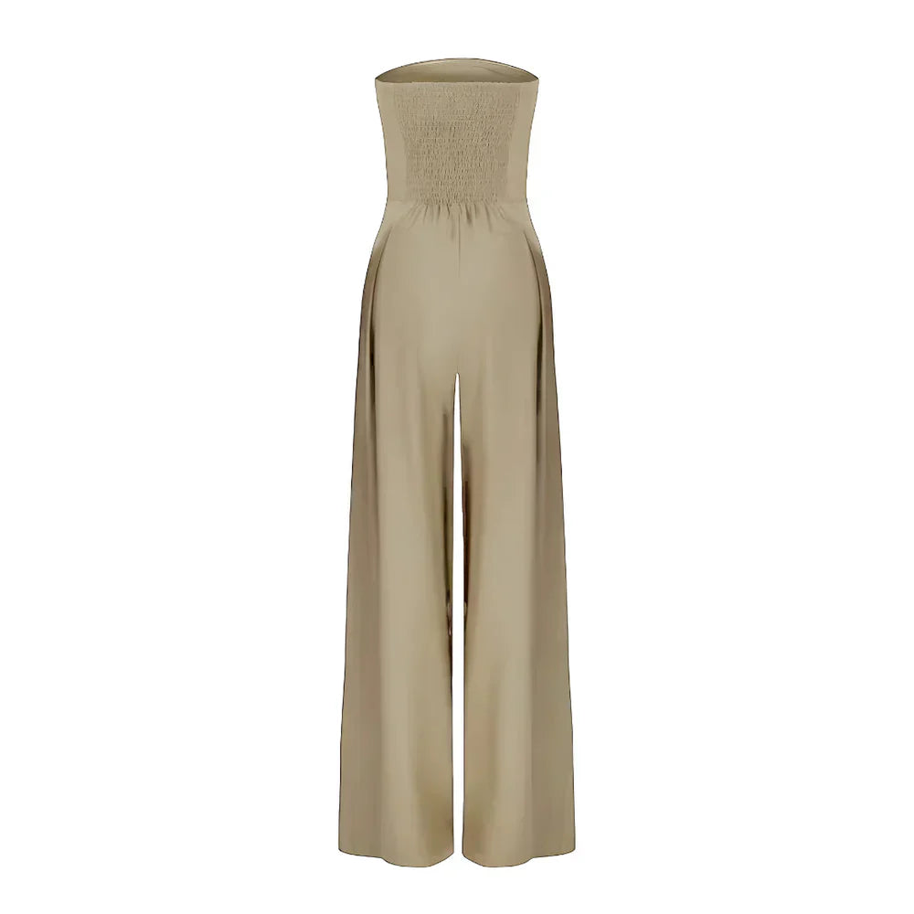 Sofia - Luxe Strapless Jumpsuit