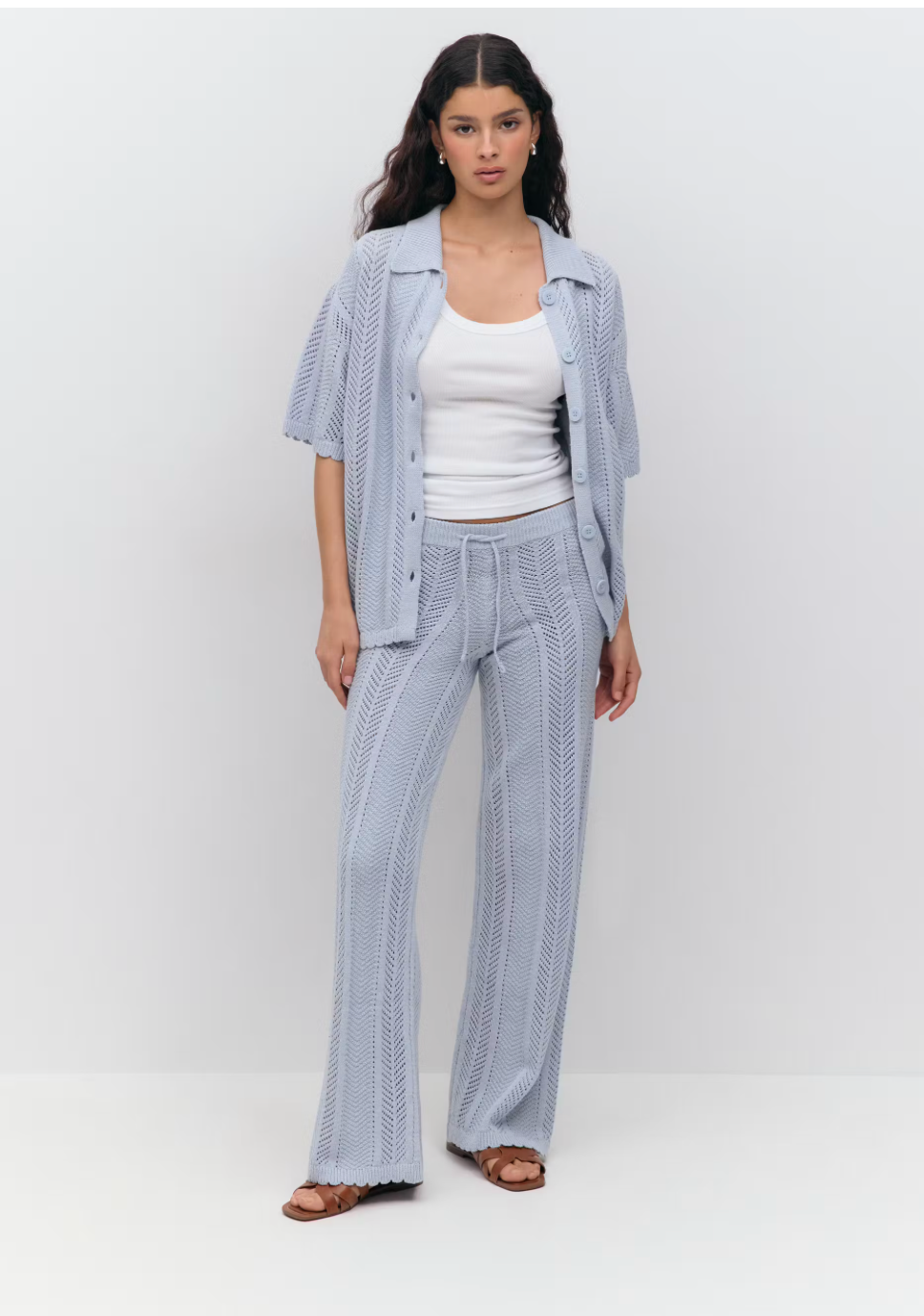 Ocean Striped Cardigan