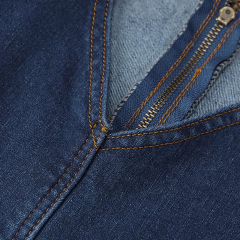 Lucie Backless Heart Denim Jumpsuit