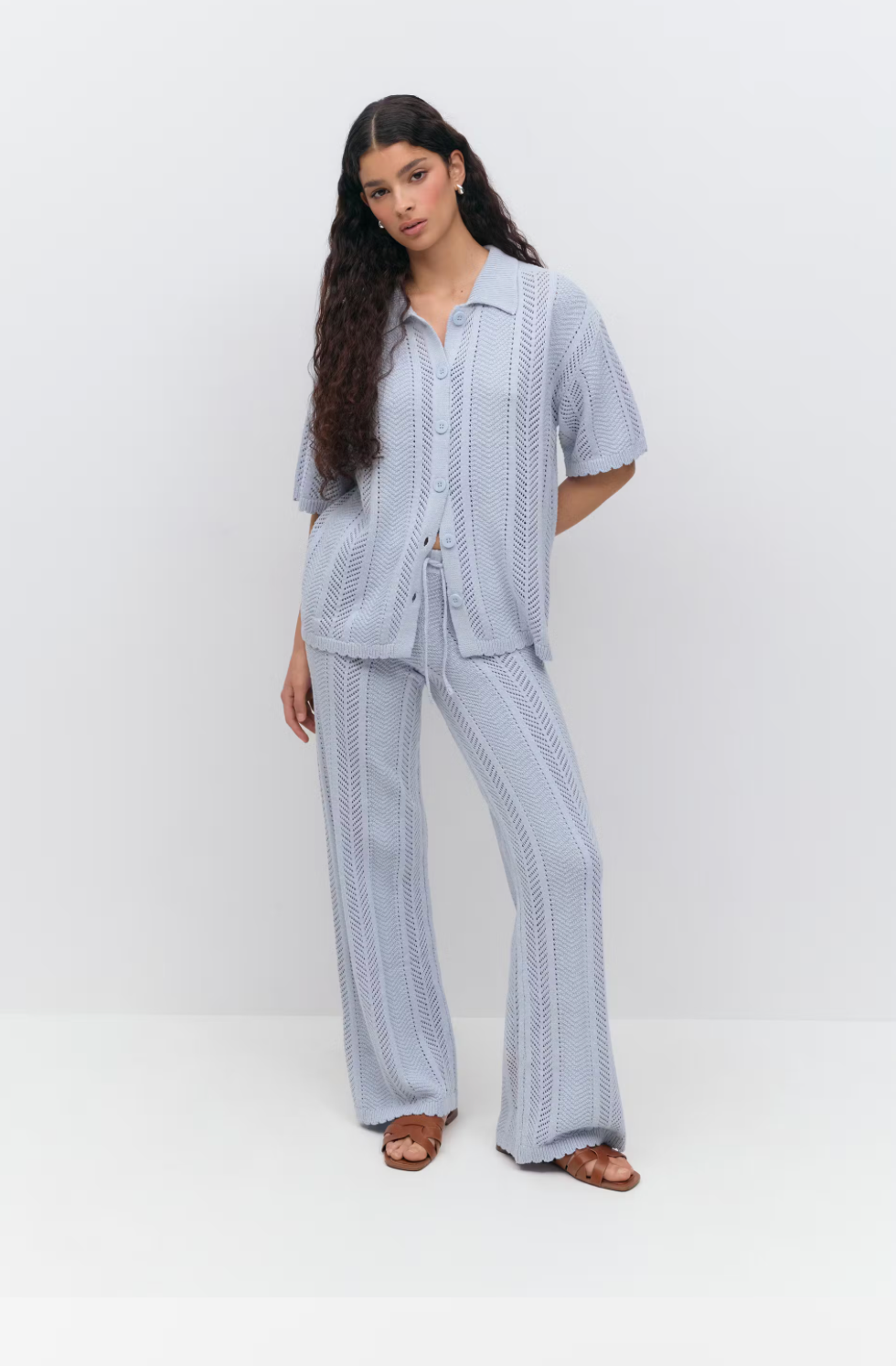 Ocean Striped Cardigan