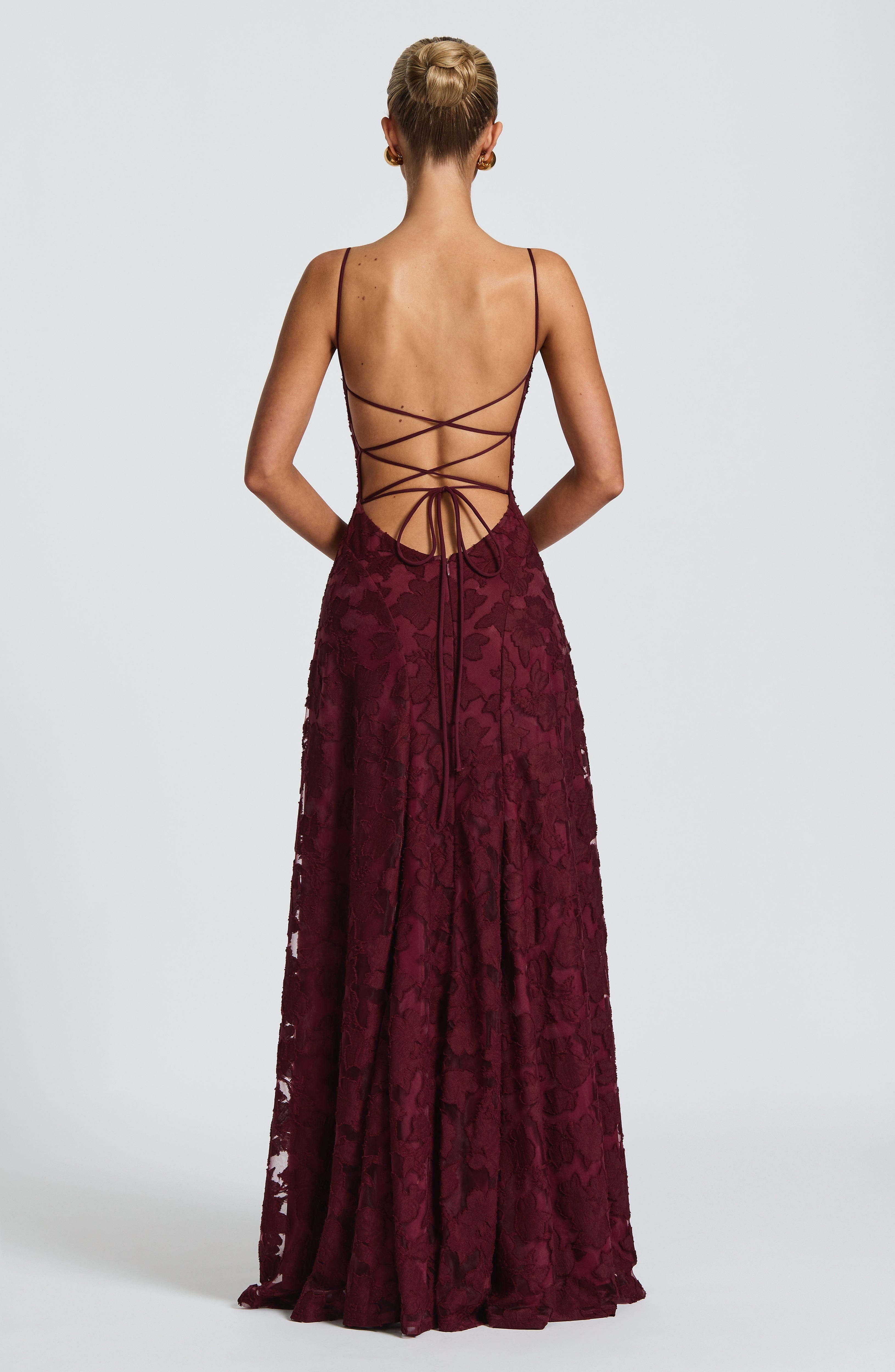 Midnight Maxi Red Dress
